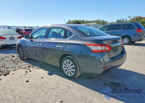 2014 Nissan Sentra S from USA, damaged, VIN 3N1AB7AP2EL641103
